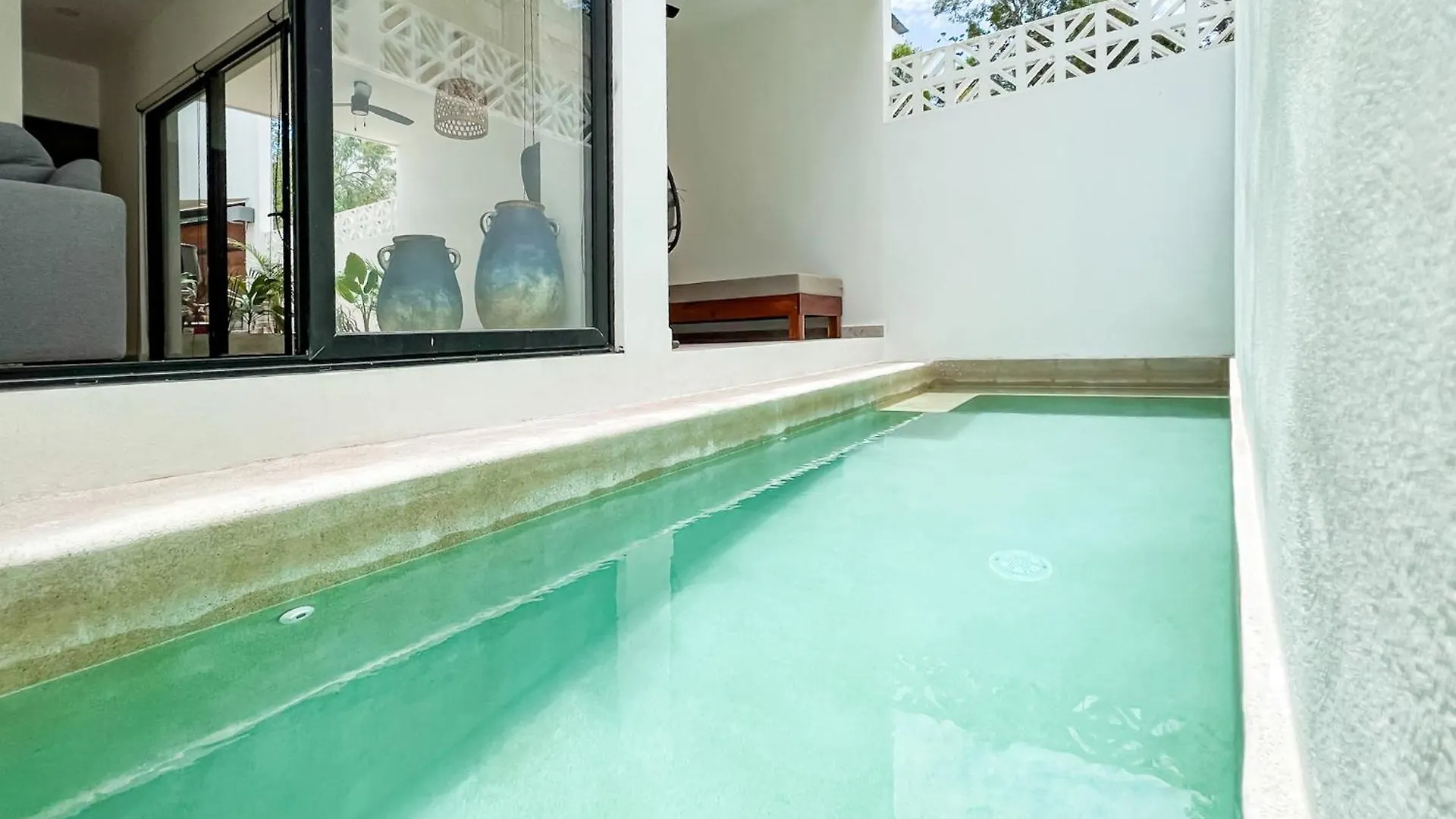 トゥルム 3Br 3Ba Townhouse With Private Pool In La Veletaヴィラ